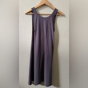 Lululemon Women’s Size 4 Early Morning Dress Purple Graphite Pockets Stretch